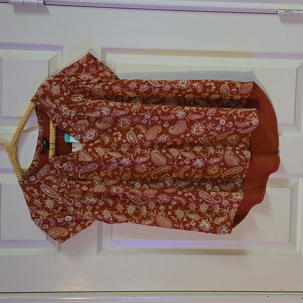 So Cute Paisley Top